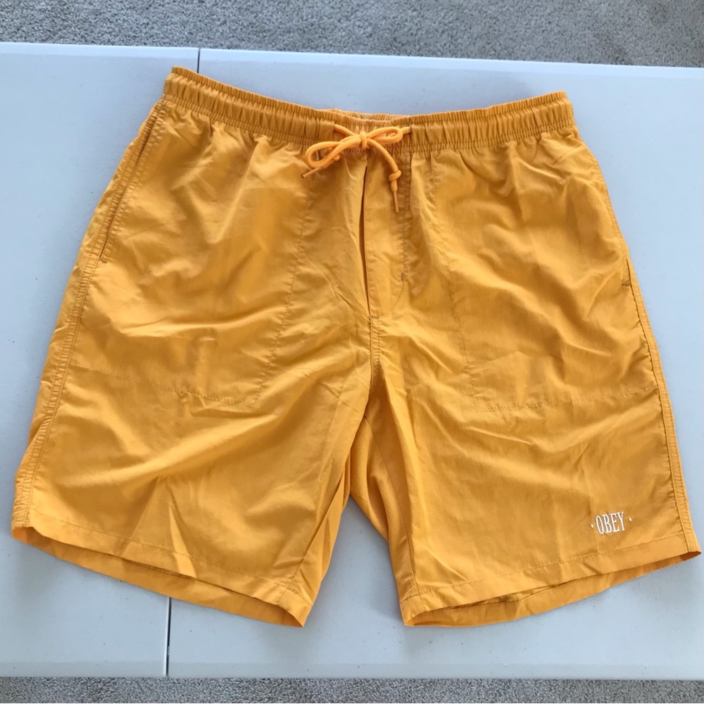 Obey // NWOT Men’s Athletic Nylon Shorts